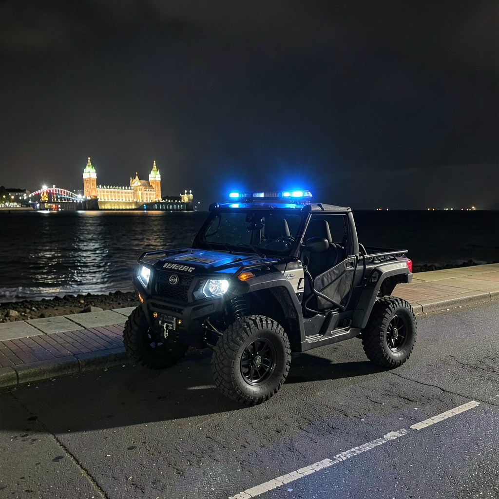 Sussex Police introduce all-terrain vehicle to patrol Brighton's seafront at night